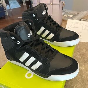 Adidas Neo Raleigh Men’s Size 9.5 Black/White – Great Condition